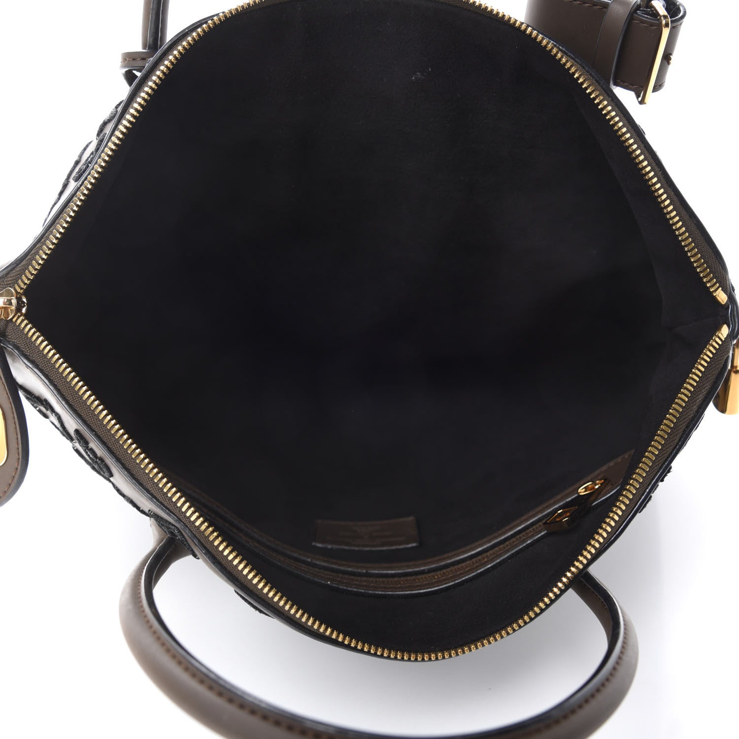 Louis Vuitton Monogram Addiction Vertical Lockit MM Brown 5 of 12