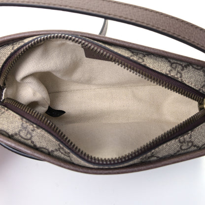 Gucci GG Supreme Monogram Web Ophidia Crossbody Bag Beige New Acero 5 of 5