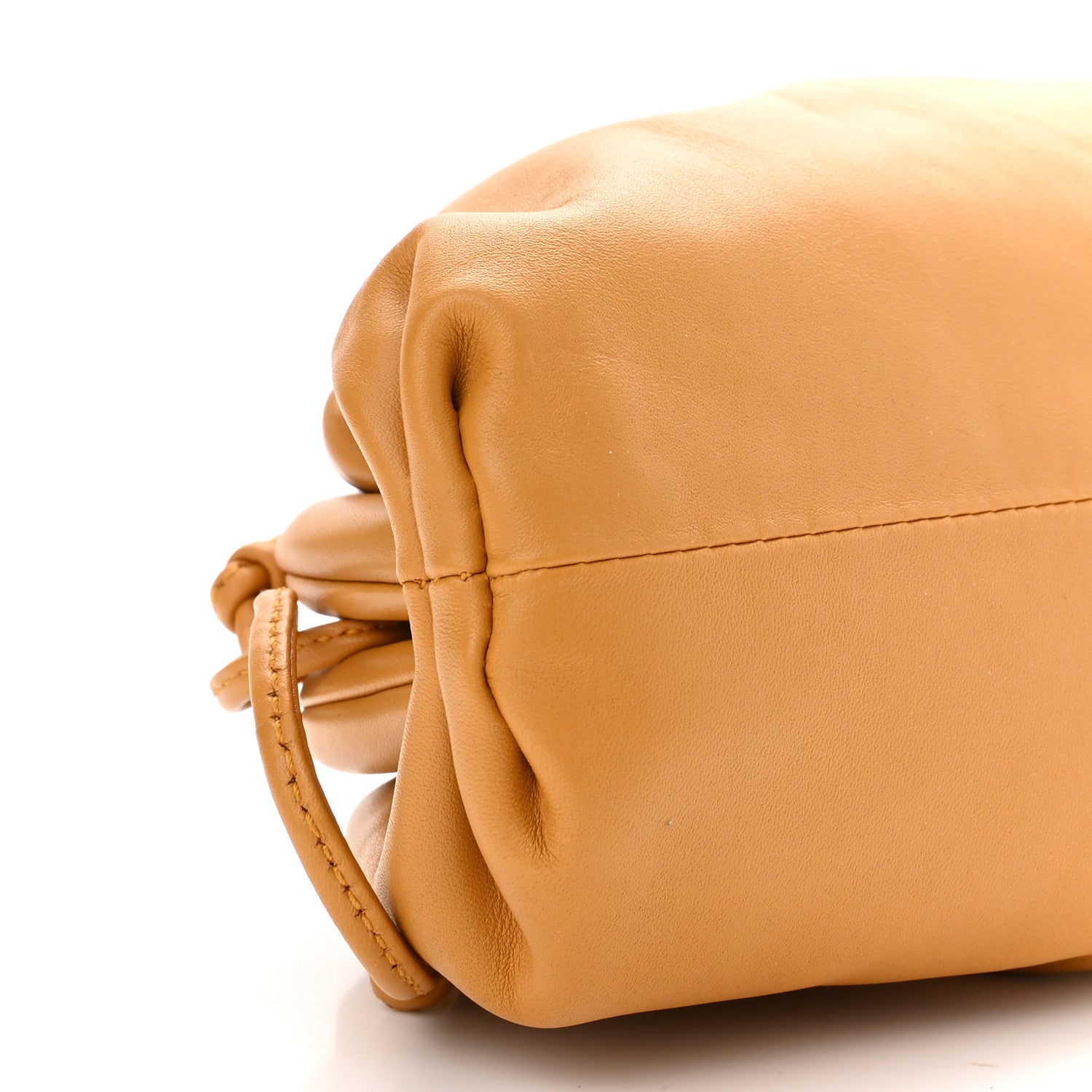 Bottega Veneta Butter Calfskin The Mini Pouch Camel 9 of 10