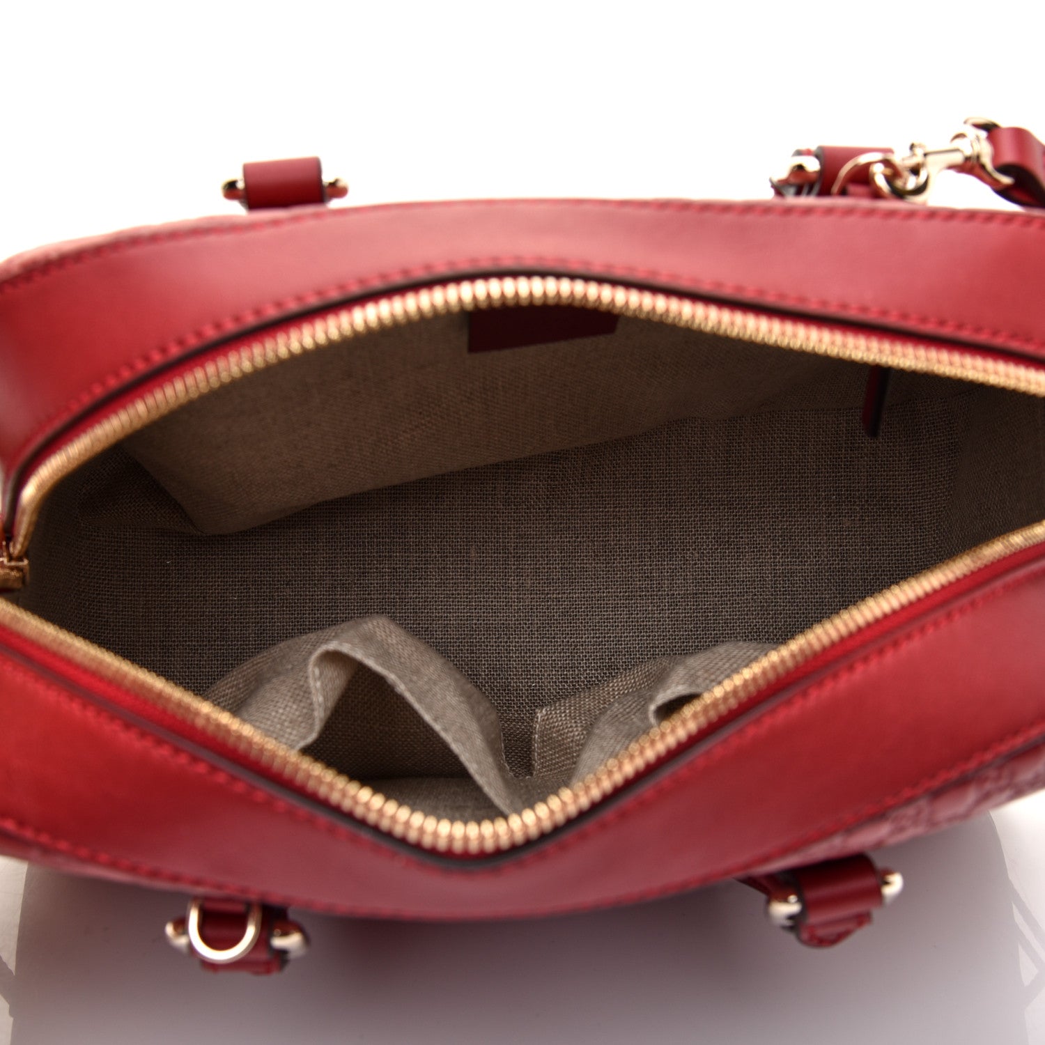 Gucci Soft Microguccissima Medium Crossbody Bag Rosso 5 of 11