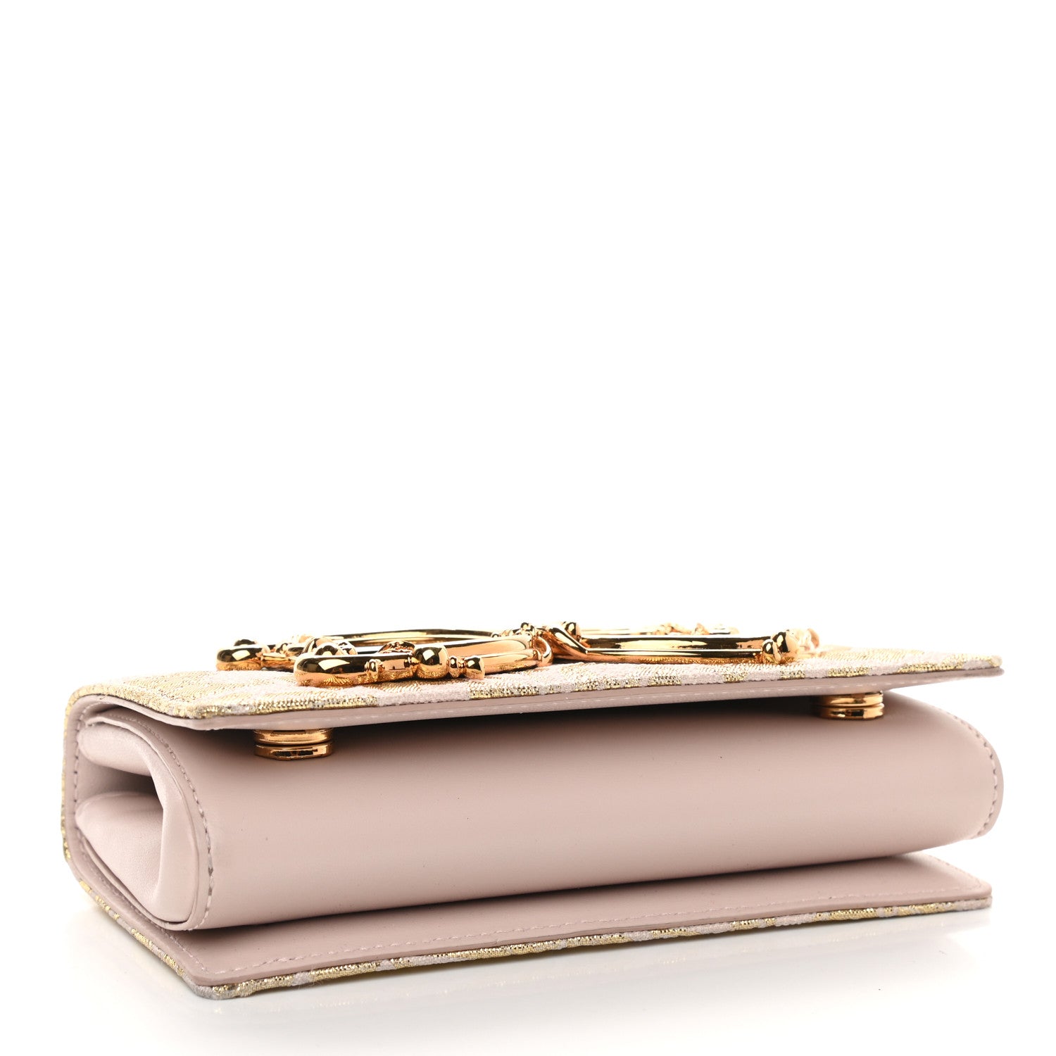 Dolce & Gabbana Brocade DG Girls Shoulder Bag Light Pink 3 of 7