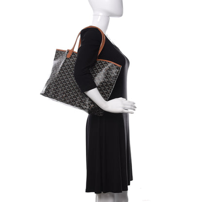 Goyard Goyardine Saint Louis PM Black Gold 2 of 11