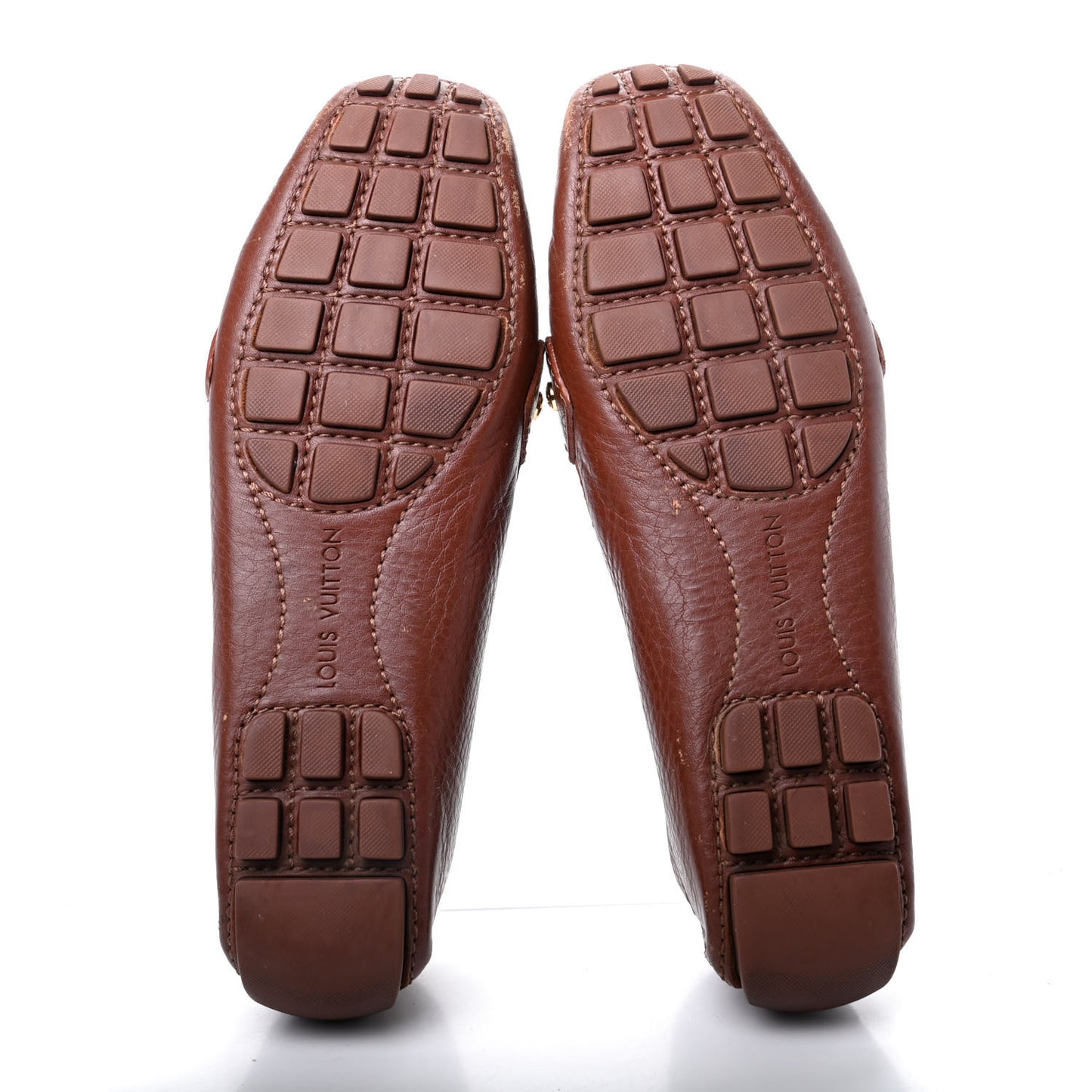 Calfskin Monte Carlo Moccasin Loafers 37 Brown