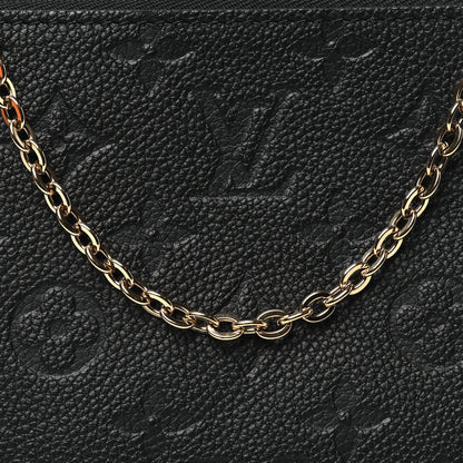 Louis Vuitton Empreinte Double Zip Pochette Black 8 of 11