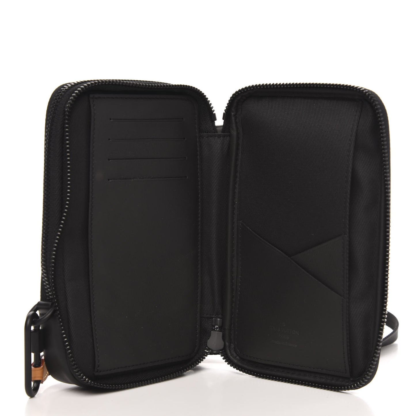 X NIGO Giant Damier Ebene Tortoise Double Phone Pouch