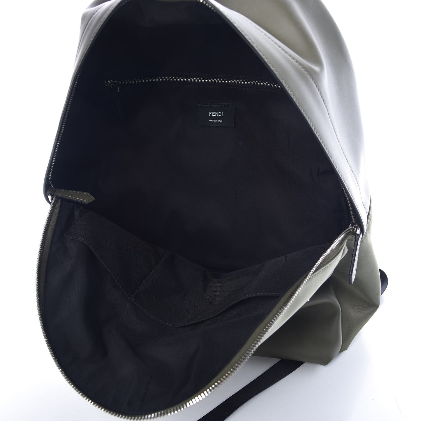 Nylon Vitello Liberty Metal Monster Eyes Rounded Backpack Equatore