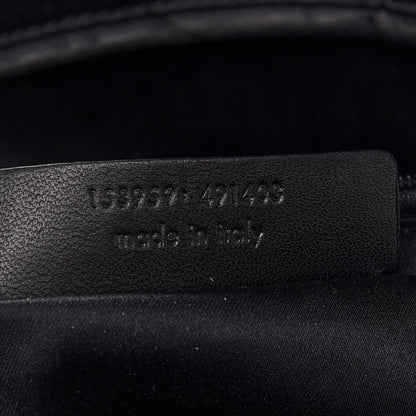 Saint Laurent Calfskin Oversized Muse Black 7 of 9