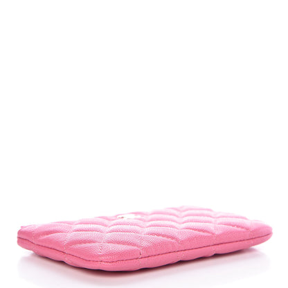 Chanel Caviar Quilted Small Cosmetic Case Pink 4 of 8