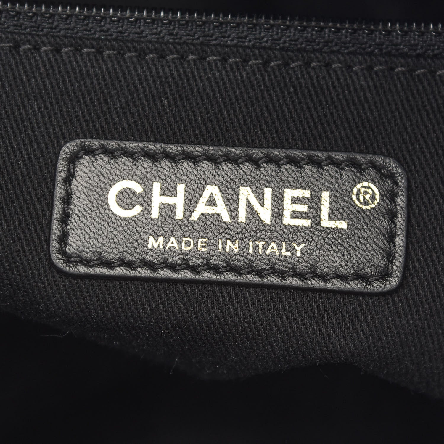 Chanel Mixed Fibers Small Deauville Tote Navy Blue 6 of 13