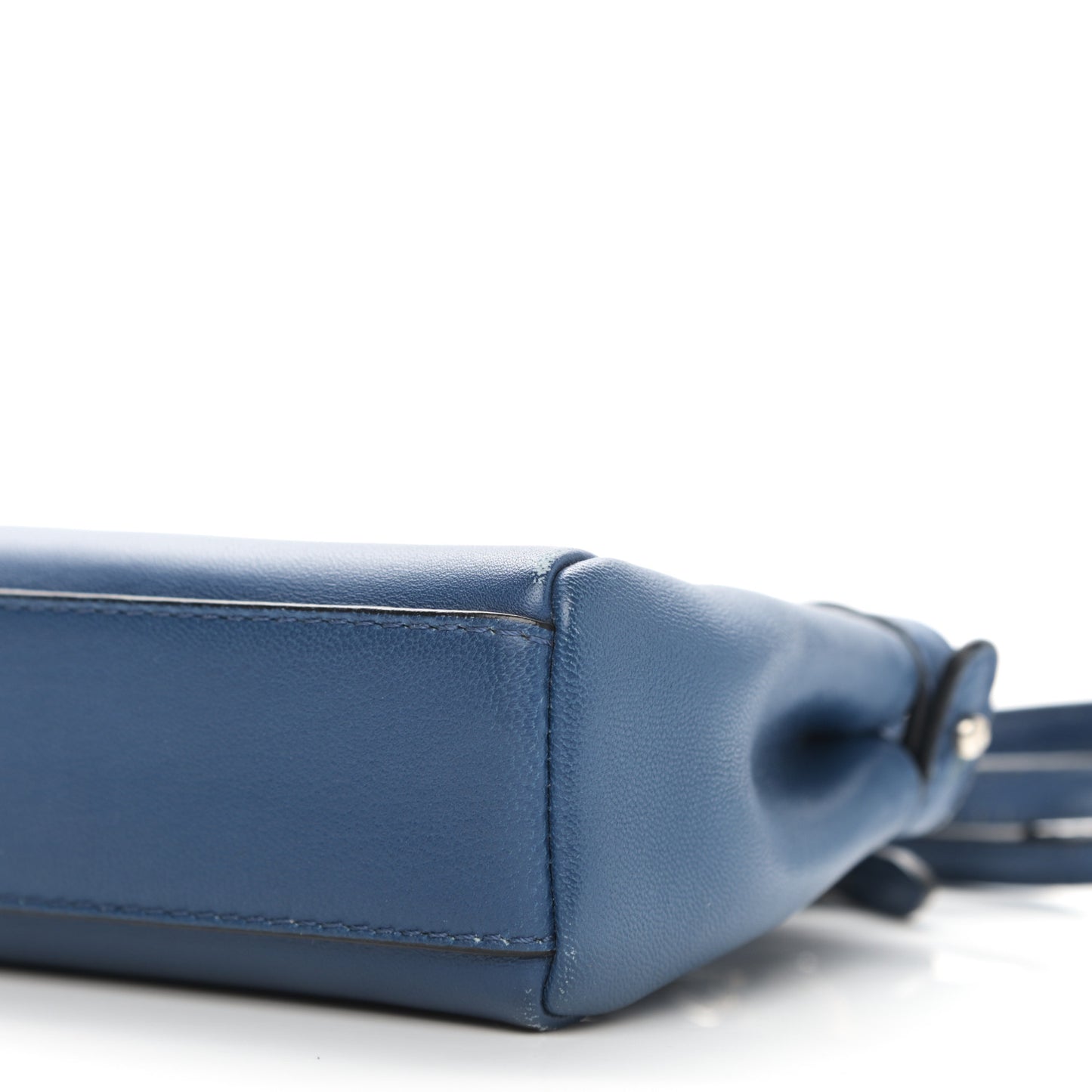 Shiny Nappa Micro Peekaboo Iconic Satchel Iris