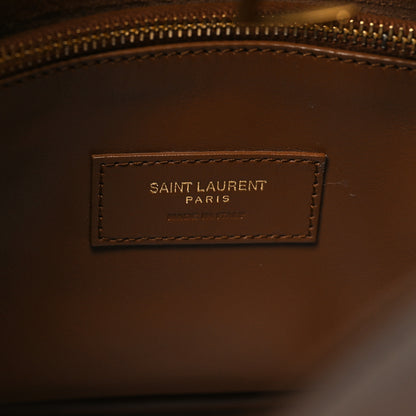 Saint Laurent Smooth Calfskin Small Le 5 A 7 Soft Hobo Fox 5 of 9