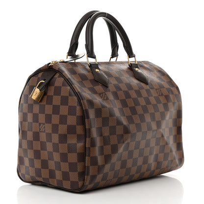 Louis Vuitton Damier Ebene Speedy 30 3 of 13