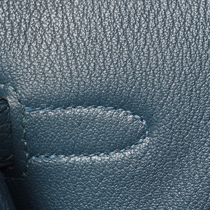 Hermes Fjord Birkin 40 Bleu Tempete 23 of 28