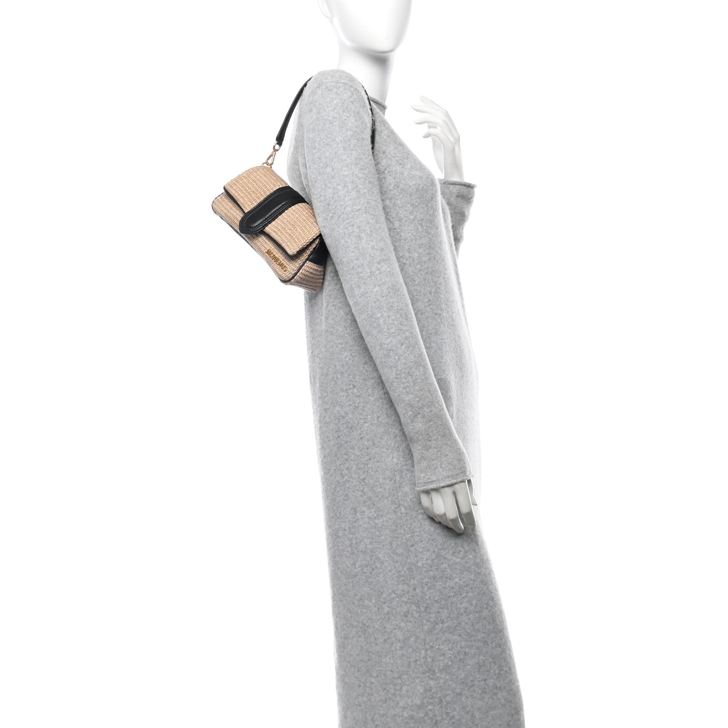 Jacquemus Raffia Effect Le Petit Bambimou Black 2 of 9