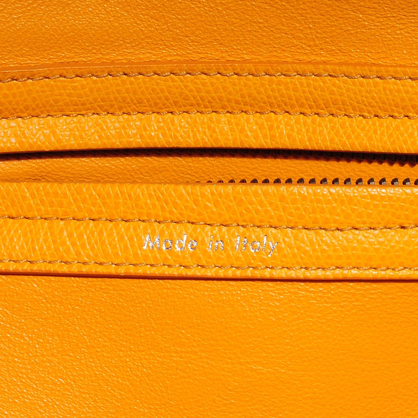 Grained Calfskin Medium Phantom Luggage Yellow