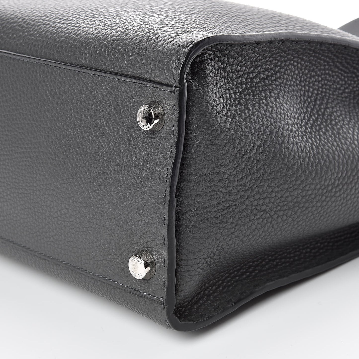 Cuoio Romano Selleria Monster Eyes Large Peekaboo Iconic Fit Satchel Asfalto