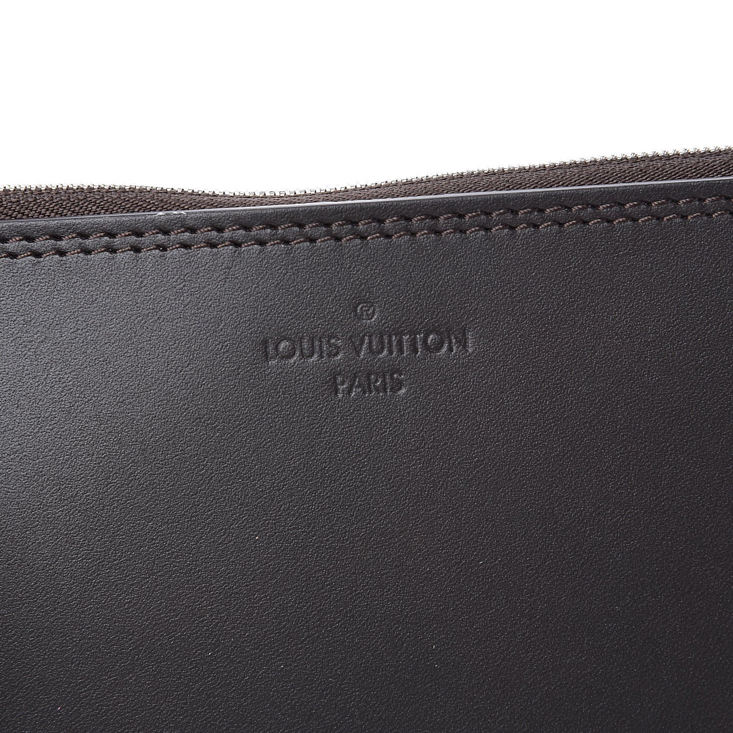 Louis Vuitton Calfskin Hina Pochette PM Black 6 of 6