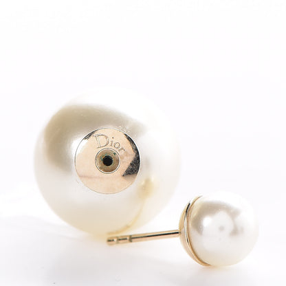 Christian Dior Pearl Mise En Dior Tribal Earrings 3 of 3