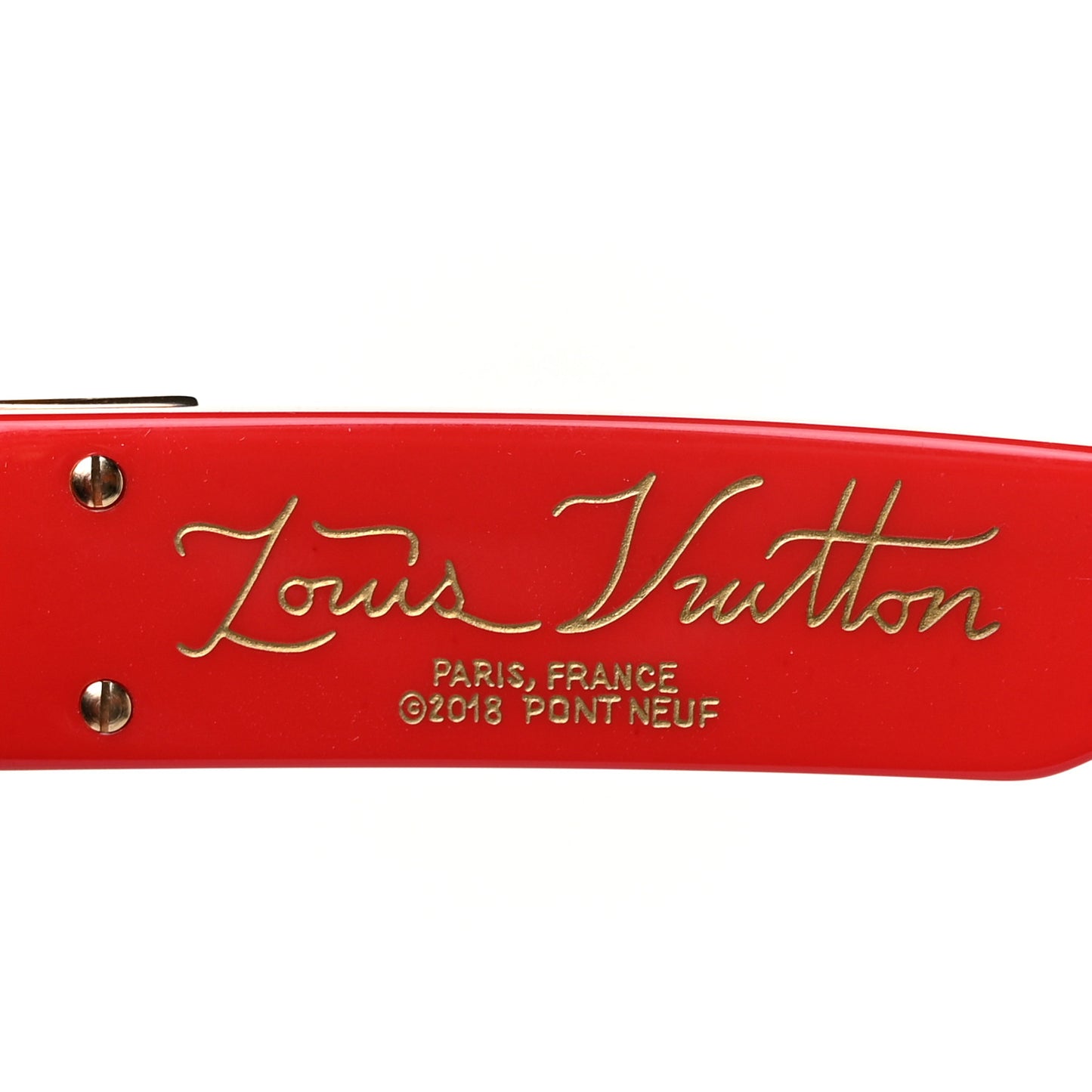 Acetate 1.1 Millionaires Z1169W Sunglasses Red