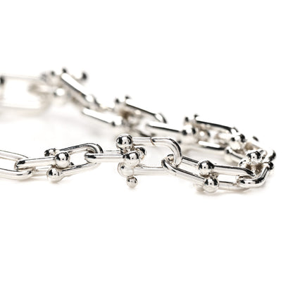 Tiffany Sterling Silver HardWear Graduated Link Necklace 4 of 4