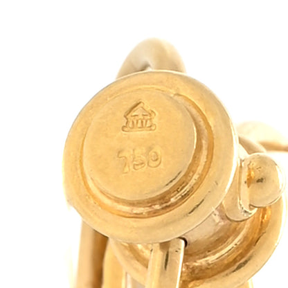 Temple St. Clair 18K Yellow Gold Diamond Rock Crystal Angel Wing Amulet Pendant 3 of 4