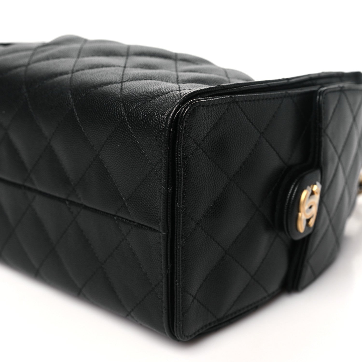 Chanel Caviar Quilted Small Chanel 25 Handbag Black 10 of 11
