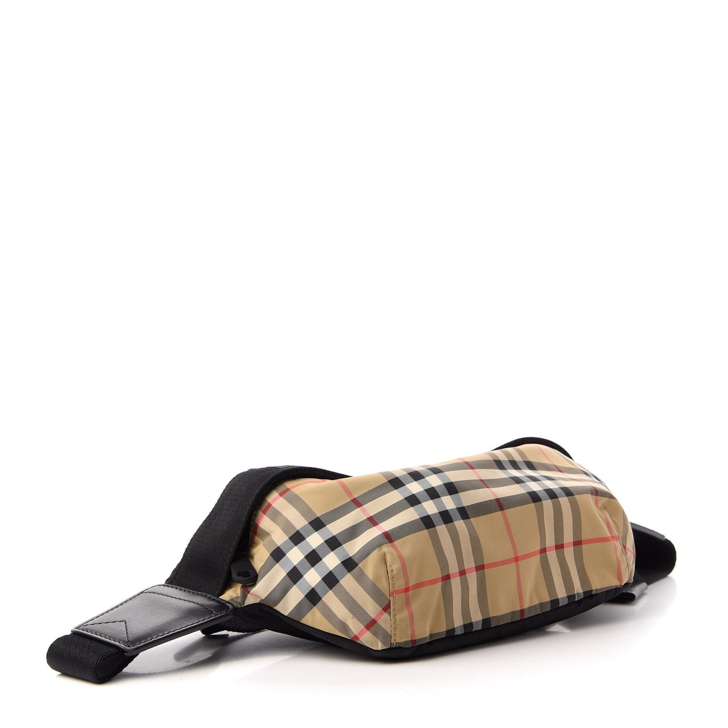 Nylon Vintage Check Sonny Bum Bag Archive Beige Black