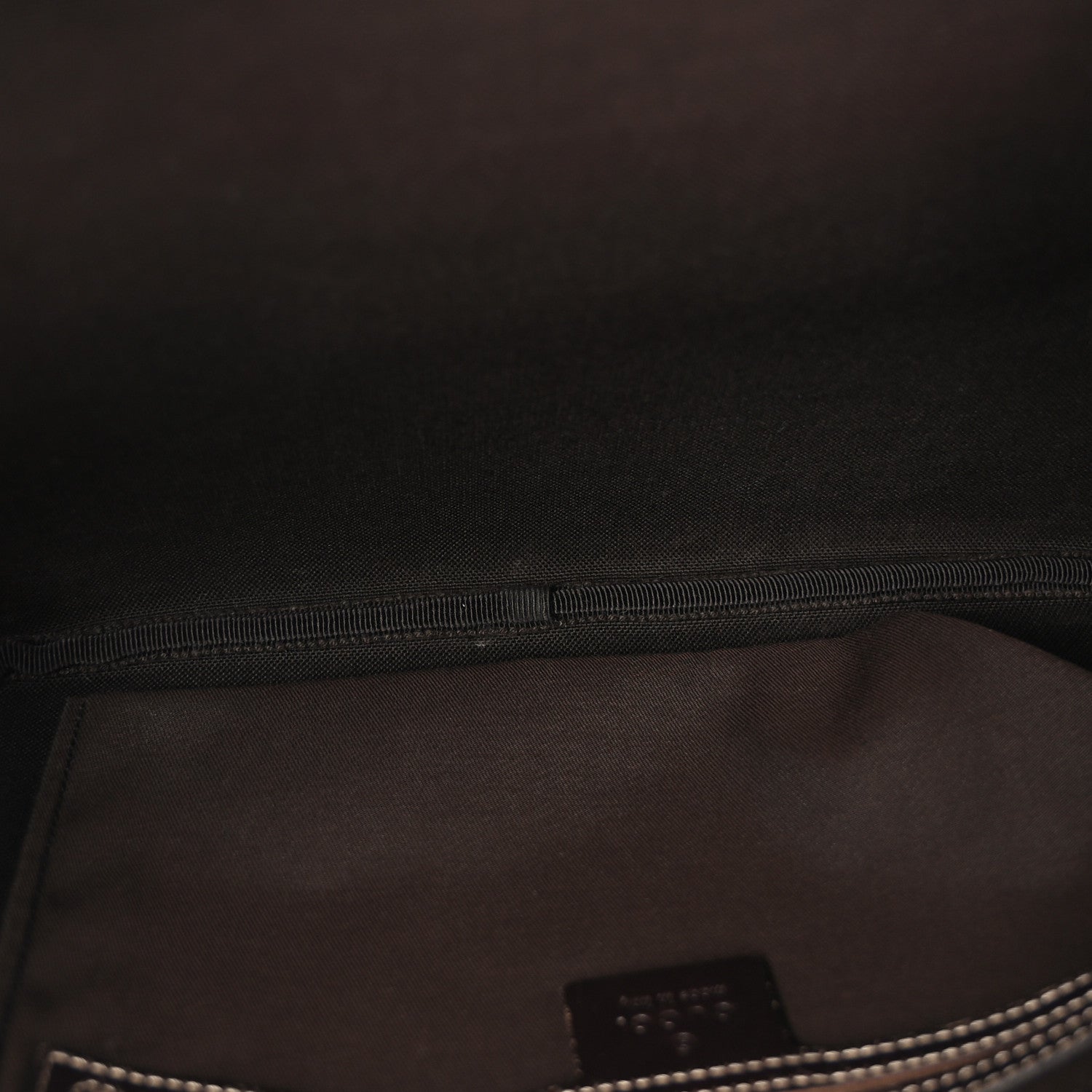 Gucci GG Supreme Monogram Belt Bag Dark Brown 5 of 9
