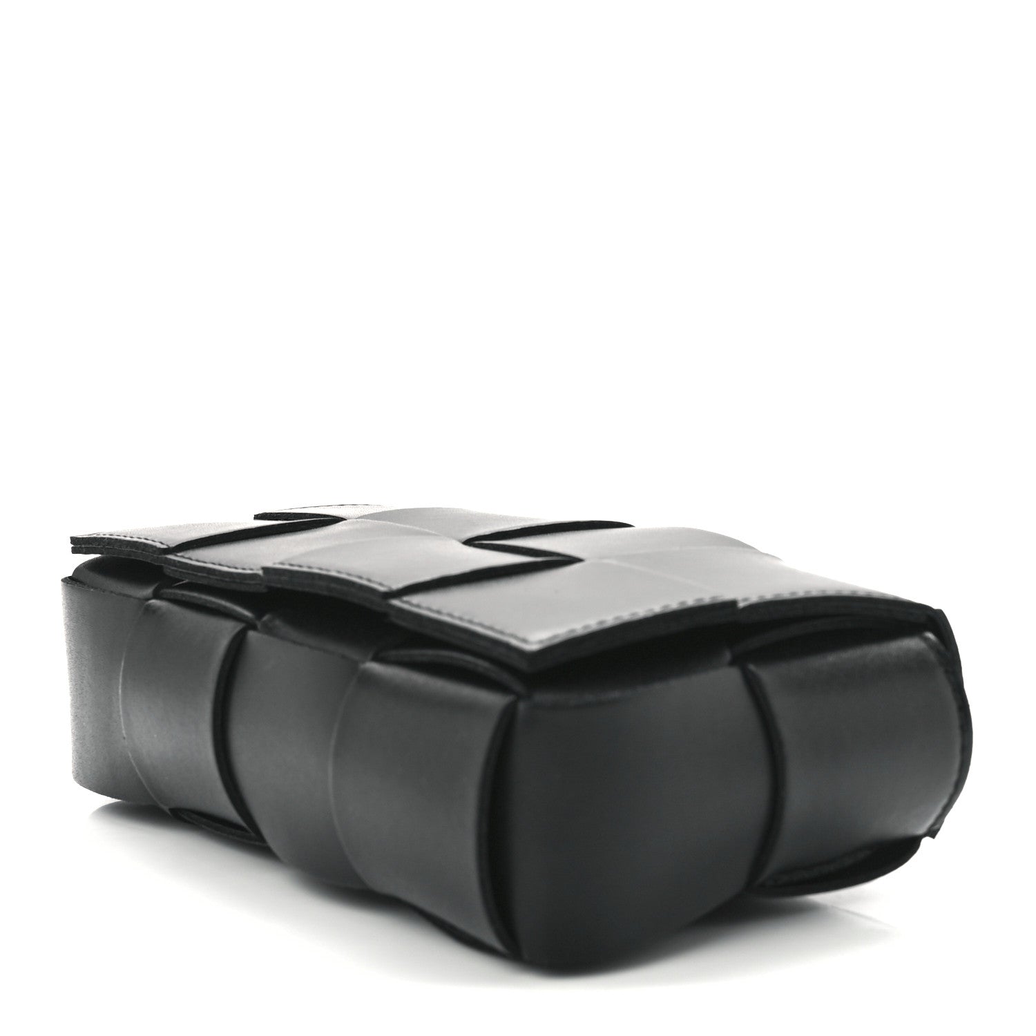 Bottega Veneta Nappa Maxi Intreccio The Belt Cassette Bag Black 7 of 9