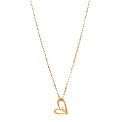 Louis Vuitton Metal Fall In Love Necklace 1 of 6