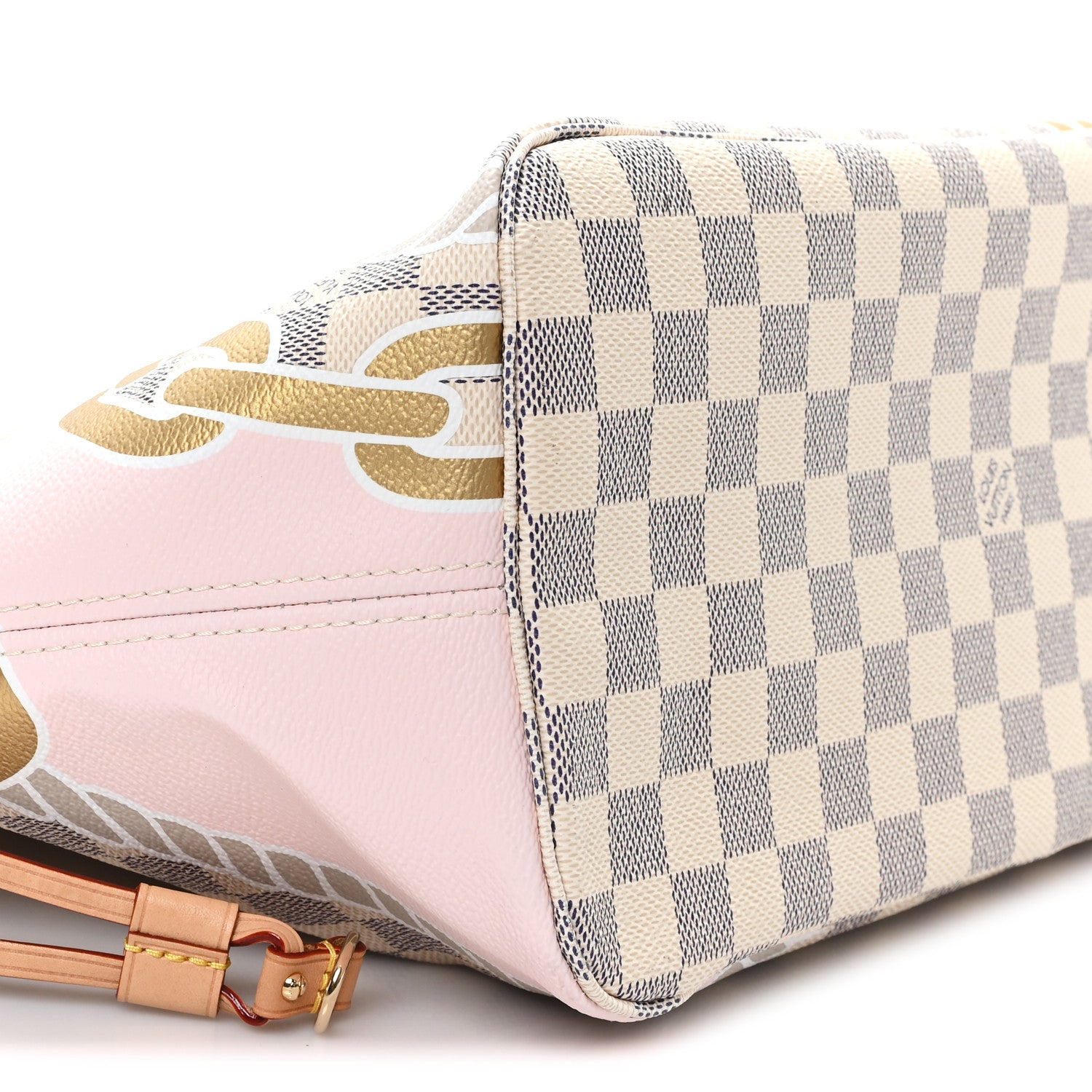 Louis Vuitton Damier Azur Nautical Neverfull MM 8 of 9