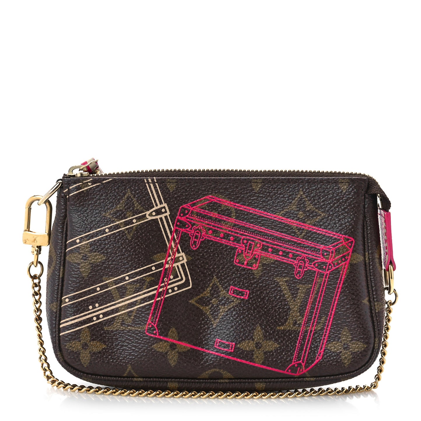 Monogram 2014 Christmas Animation Mini Pochette Accessories