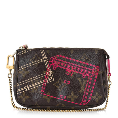 Louis Vuitton Monogram 2014 Christmas Animation Mini Pochette Accessories 1 of 10