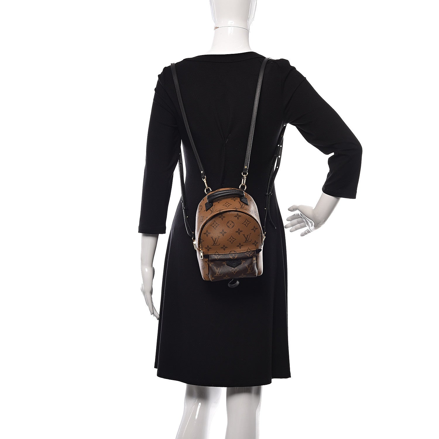 Louis Vuitton Reverse Monogram Palm Springs Backpack Mini 2 of 11
