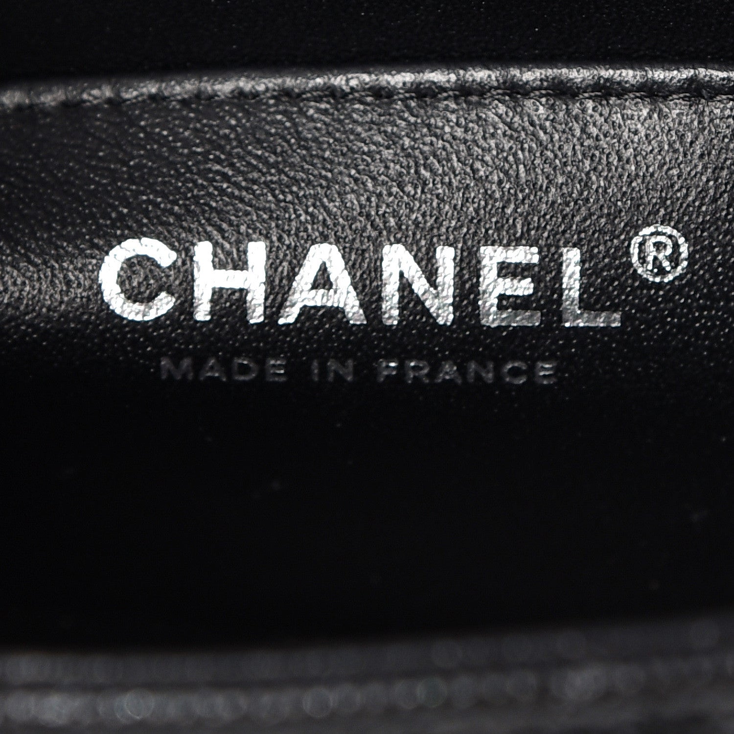 Chanel Iridescent Caviar Quilted Mini Rectangular Flap Black 5 of 9