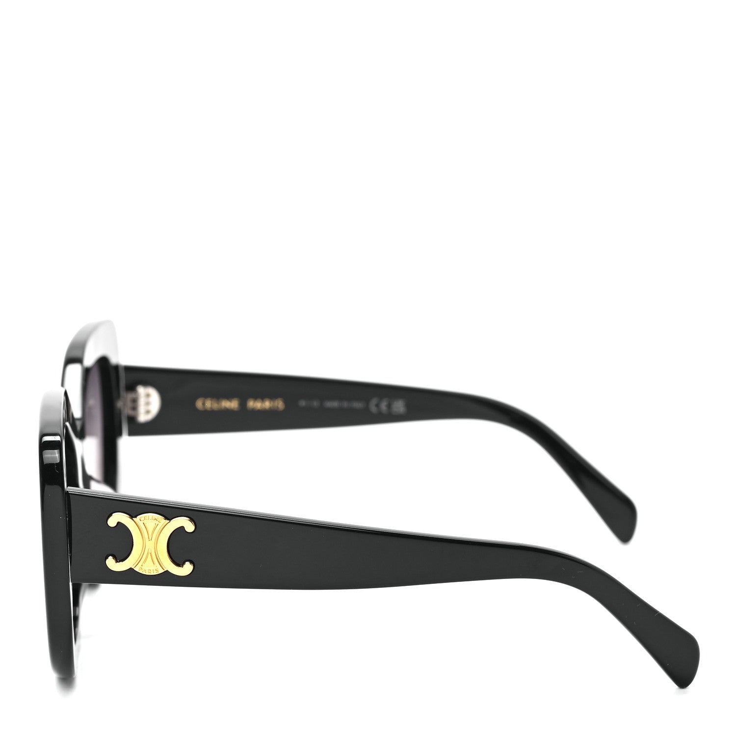 Celine Acetate Sunglasses CL 40226U Black 3 of 6