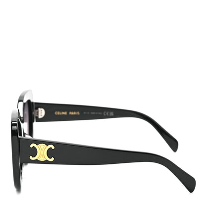 Celine Acetate Sunglasses CL 40226U Black 3 of 6