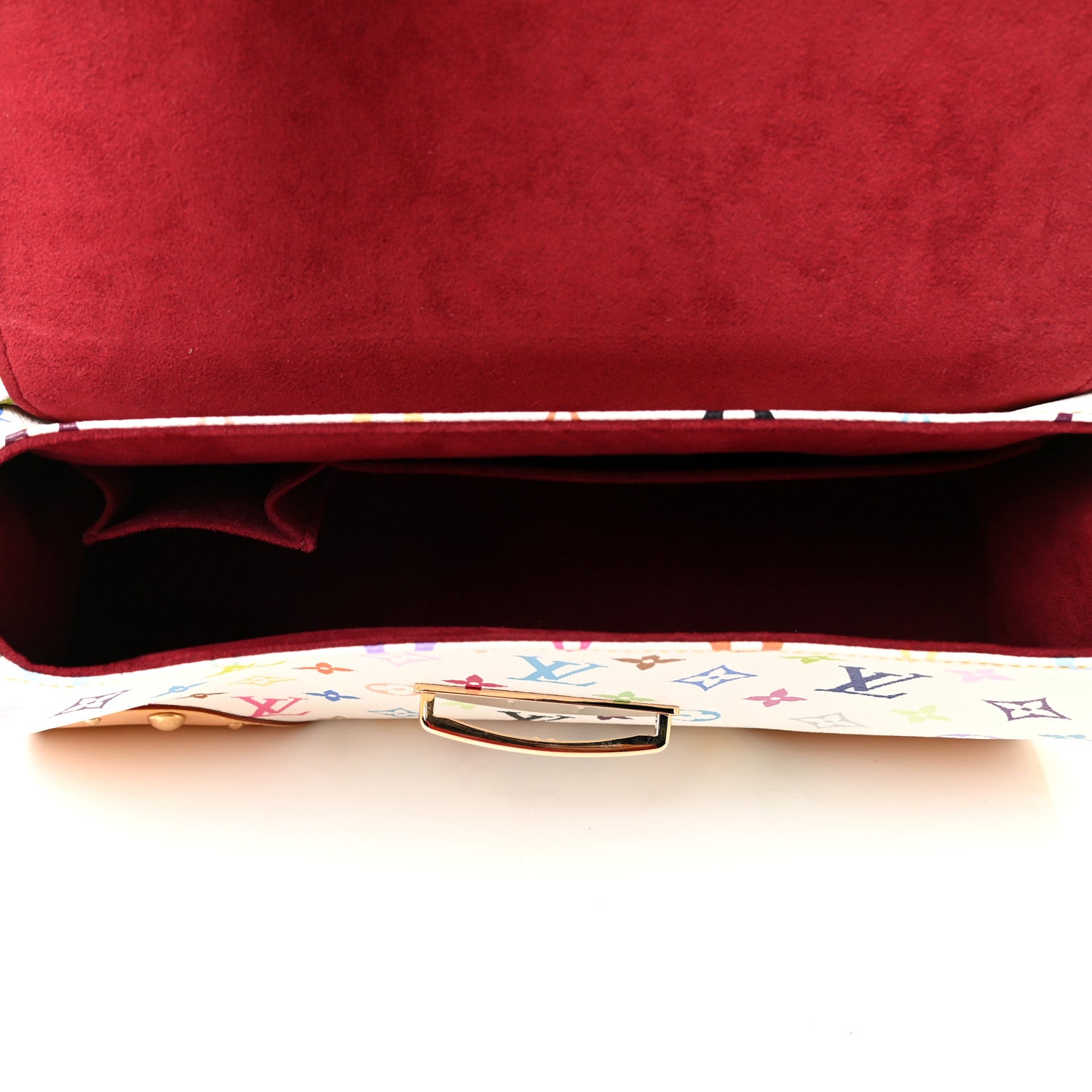 Louis Vuitton Monogram Multicolor Beverly MM White 5 of 9