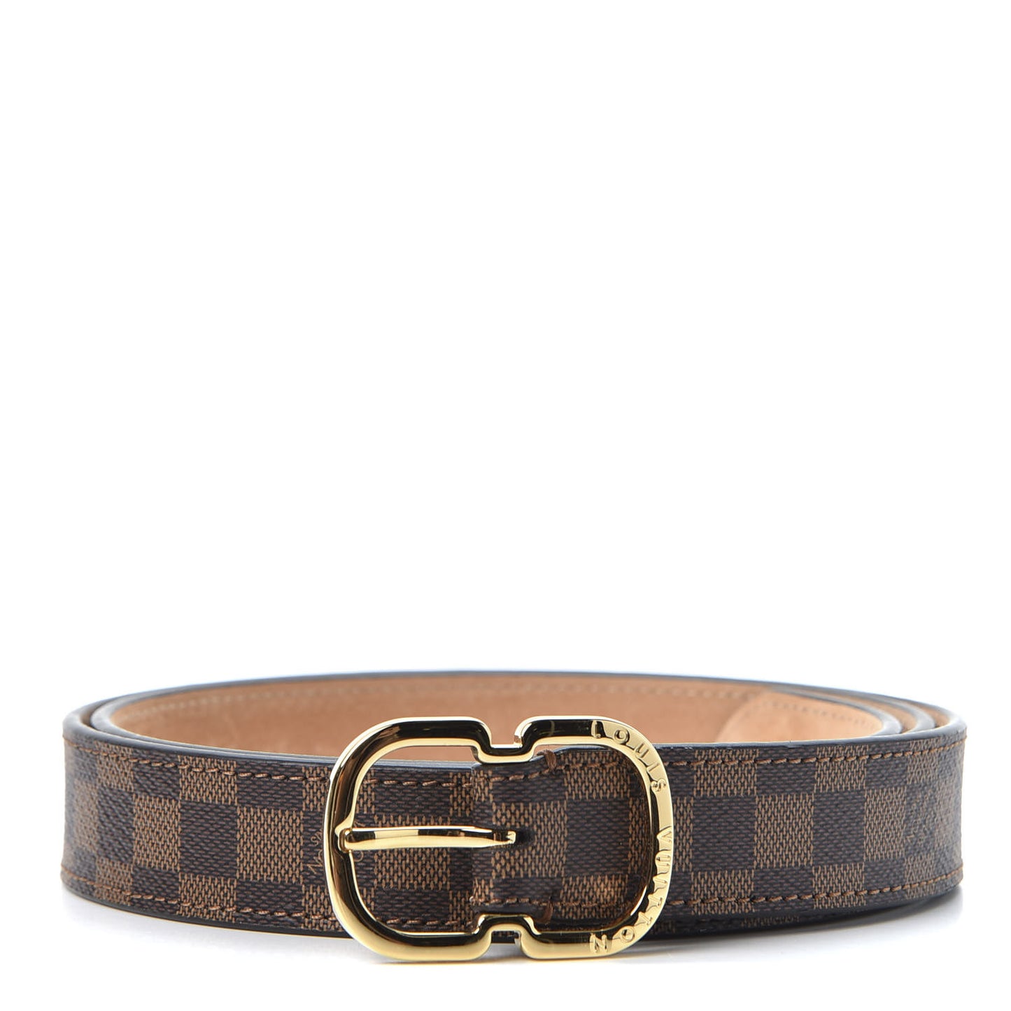 Damier Ebene Mini 25mm Belt 85 34