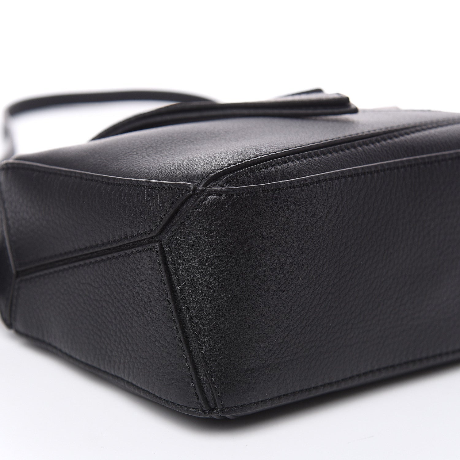 Loewe Calfskin Mini Puzzle Bag Black 8 of 10