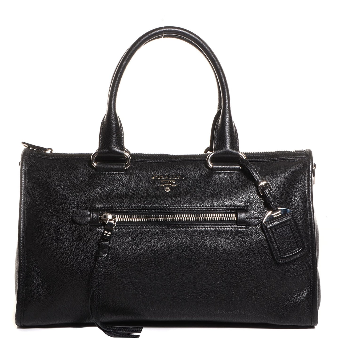 Vitello Daino Tote Nero Black