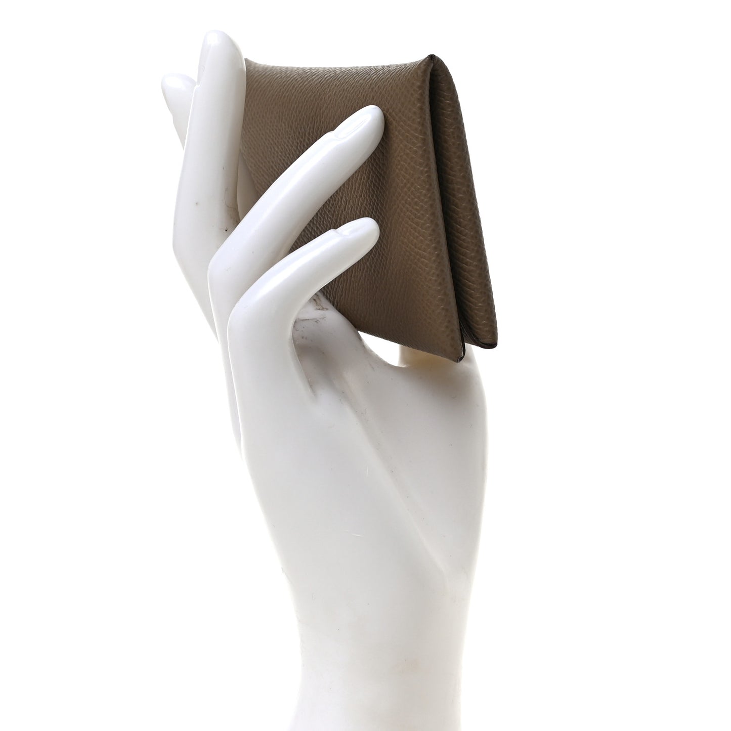 Epsom Calvi Card Case Etoupe