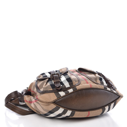 Burberry Canvas Nova Check Front Pocket Brown 5 of 13