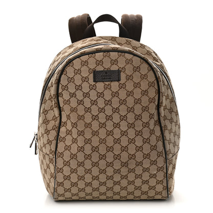 Gucci Monogram Travel Backpack Dark Brown 1 of 11