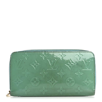 Louis Vuitton Vernis Zippy Wallet Bleu Lagon 1 of 18