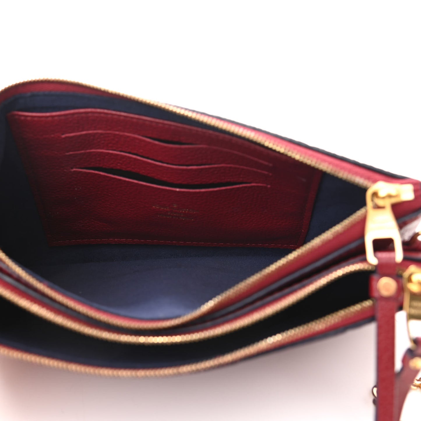 Empreinte Double Zip Pochette Cherry Berry