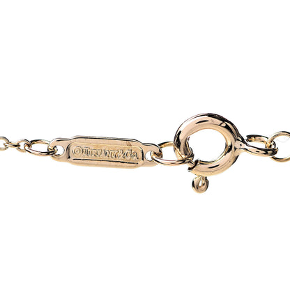 Tiffany 18K Yellow Gold Diamond Heart Locket Pendant Necklace 7 of 7
