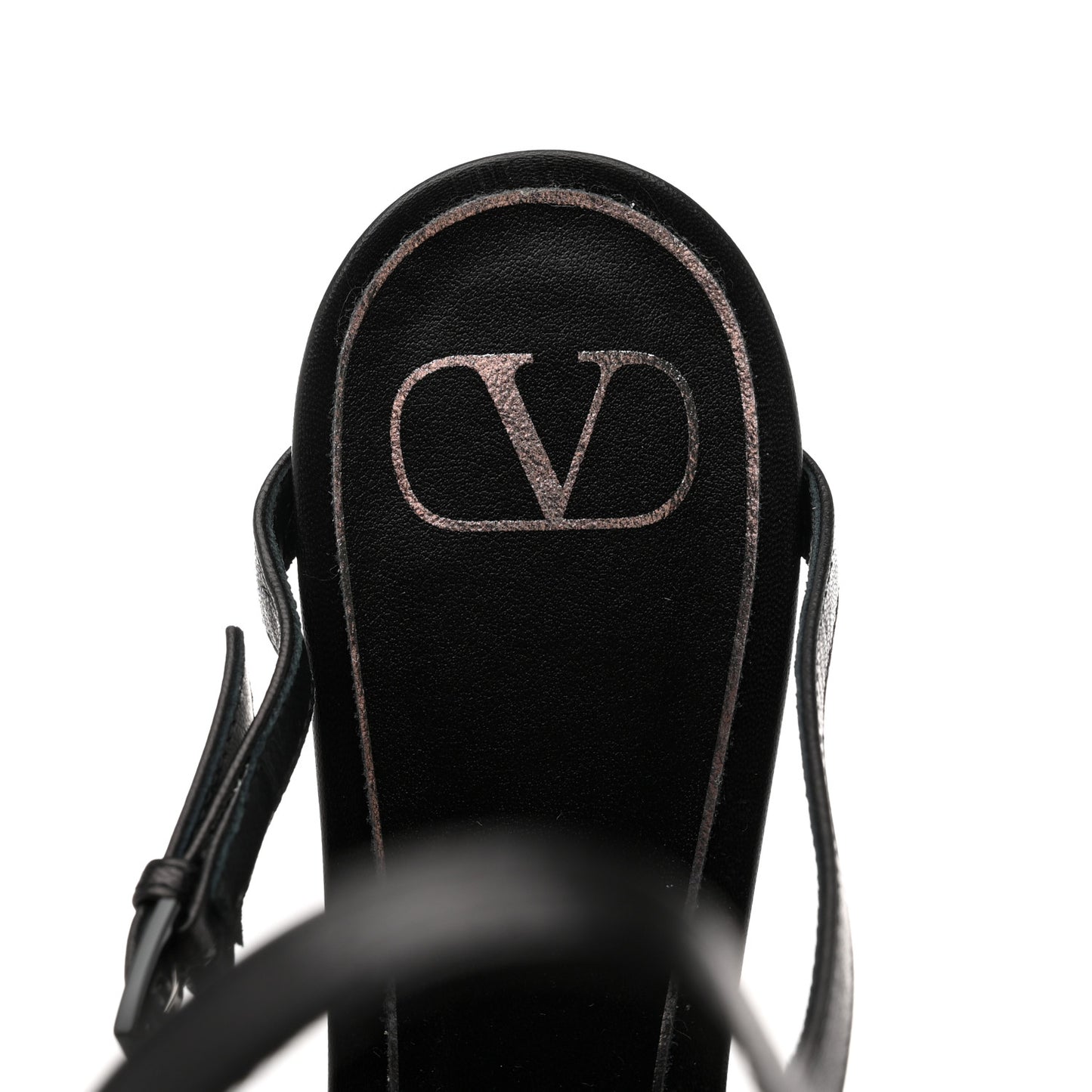 Nappa French Bow Gladiator 45mm Sandals 41 Black