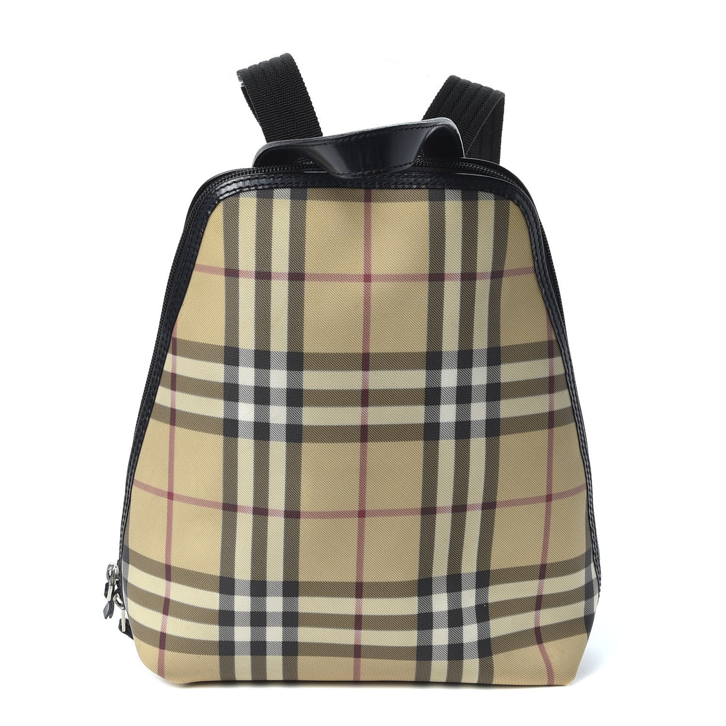 House Check Backpack Black