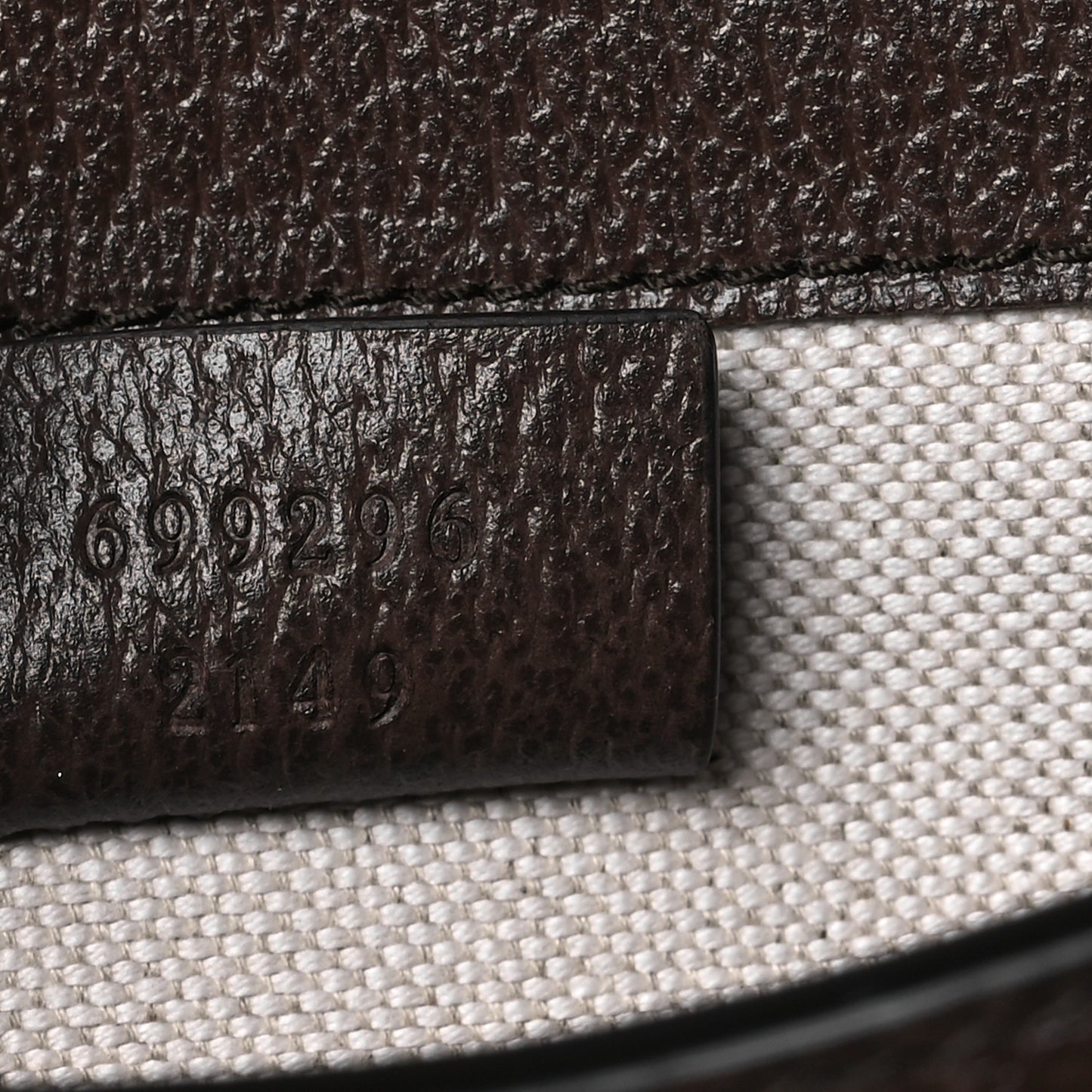 Monogram Jumbo GG Textured Dollar Calfskin Mini Horsebit 1955 Shoulder Bag Camel Ebony New Acero
